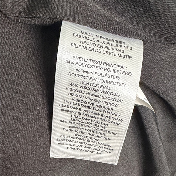 Ralph Lauren Black and White Houndstooth Double-Breasted Blazer sz 8 - Picture 7 of 7